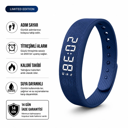 VexBand® – Titreşimli Akıllı Alarm Bilekliği