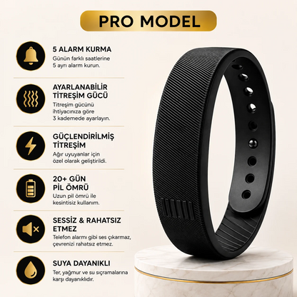 VexBand® – Titreşimli Akıllı Alarm Bilekliği