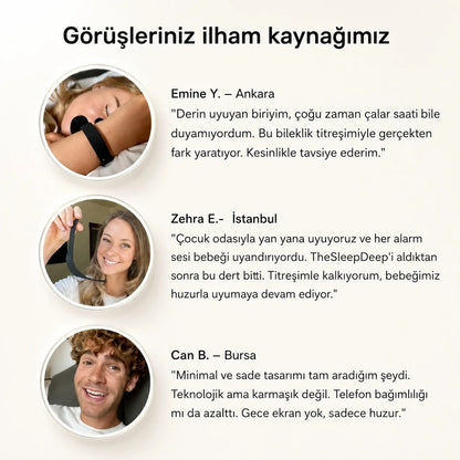 VexBand® – Titreşimli Akıllı Alarm Bilekliği